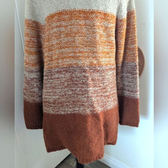 Betty Betty Made in Italy Cozycore Cabincore Lagenlook Boho Sweater Cardigan MD - Picture 7 of 10